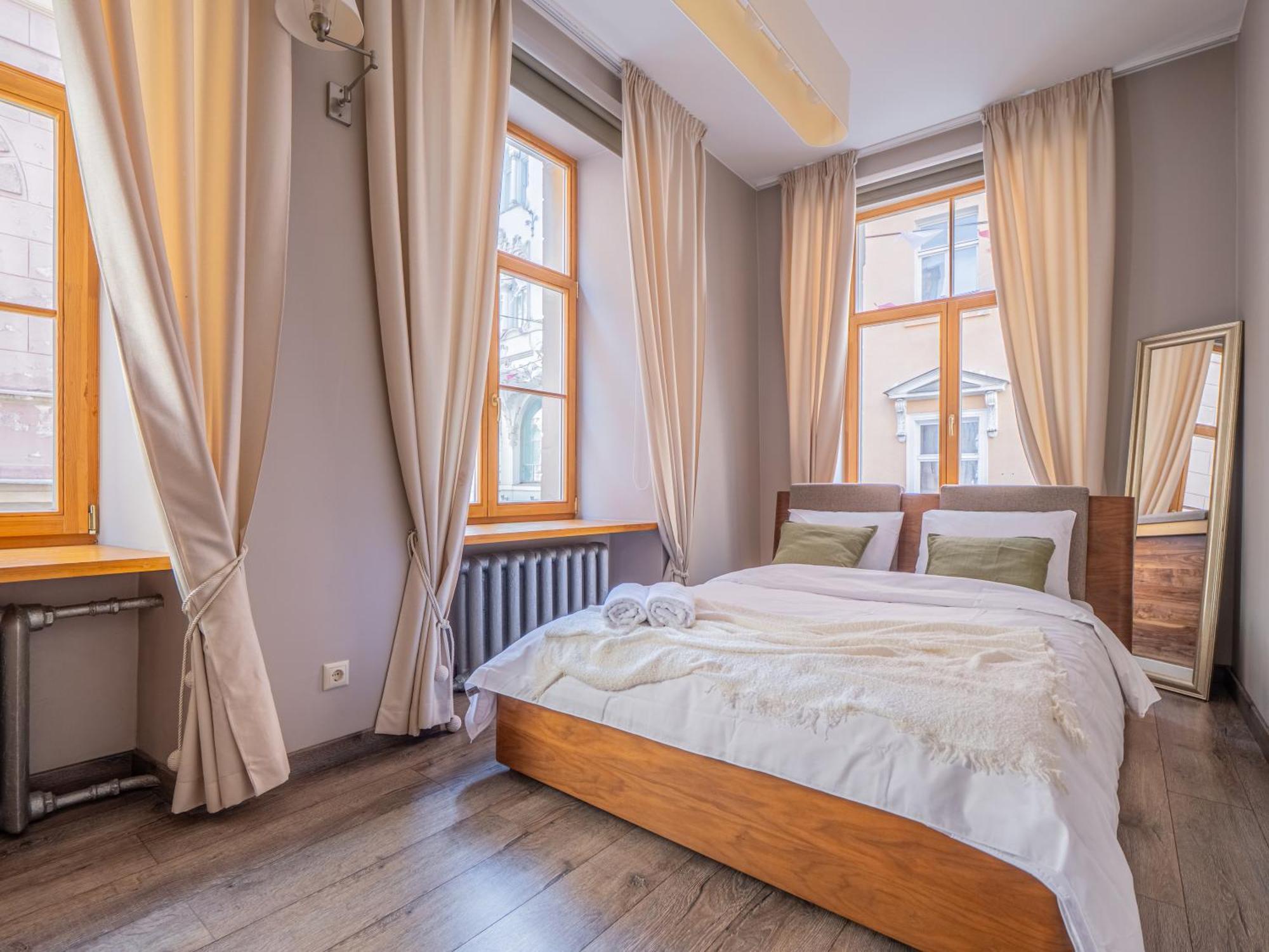 Barn Street Home, Old 1br Lägenhet Riga