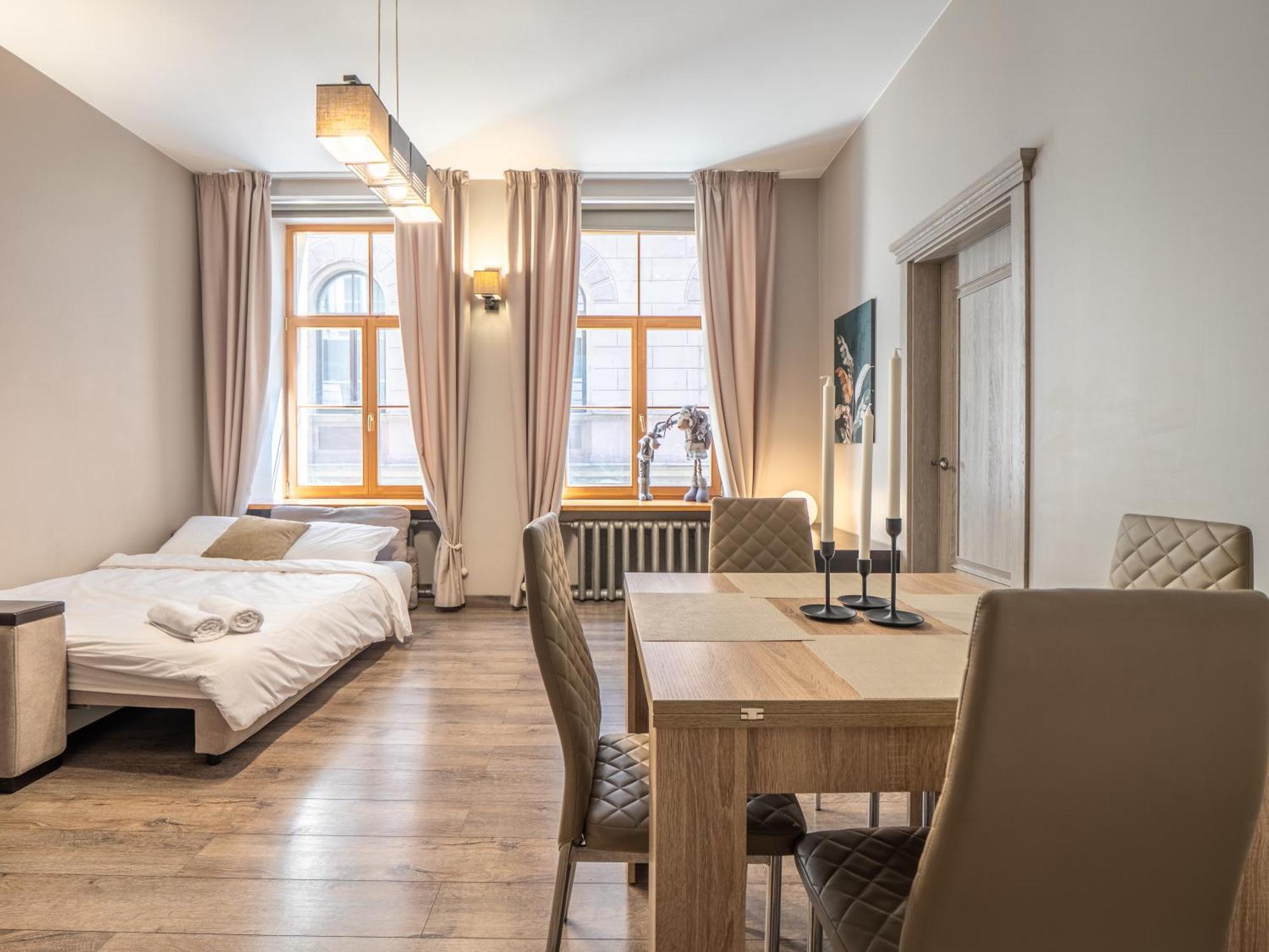 Barn Street Home, Old 1br Lägenhet *